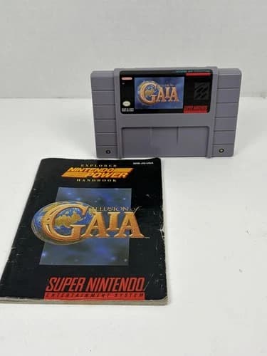 Illusion of Gaia (SNES) Authentic Cartridge Great Condition