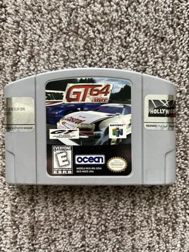 GT 64 Championship Edition (Nintendo 64, 1998) N64 Tested Works Well