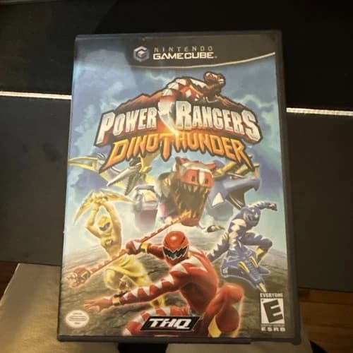 Power Rangers: Dino Thunder (Nintendo GameCube, 2004) COMPLETE TESTED