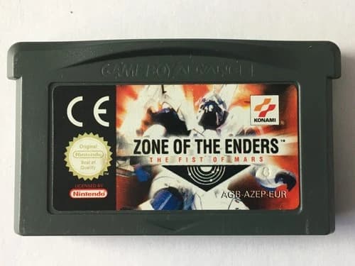 Zone of the Enders The Fist of Mars (Region Free) Gameboy GBA Advance