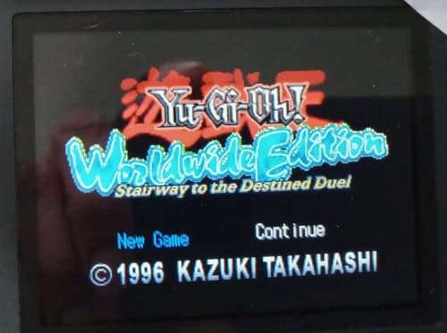 Yu-Gi-Oh Worldwide Edition: Stairway to the Destined Duel GBA Gameboy Advance