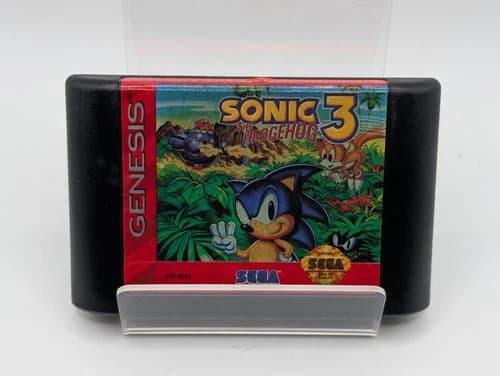 Sonic the Hedgehog 3 Sega Genesis Authentic Cartridge Only