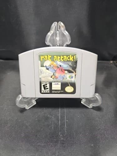 Rat Attack Nintendo 64 N64 Authentic Game Cartridge Only Tested Cleaned Pins