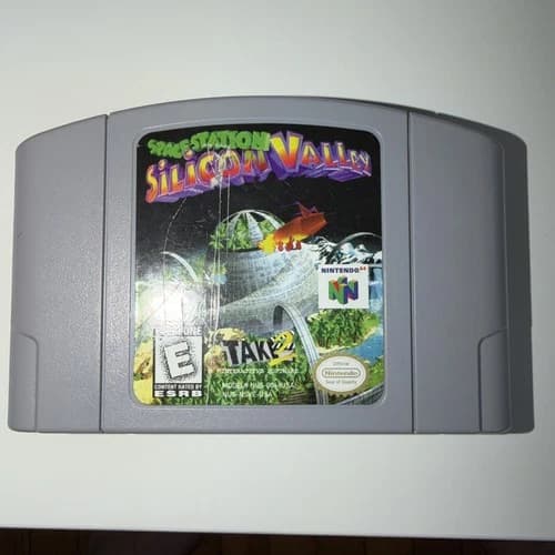 Space Station Silicon Valley Nintendo N64 1998 Authentic