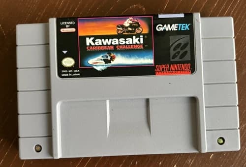 Kawasaki Caribbean Challenge(Super Nintendo Entertainment System, 1993)Cart Only
