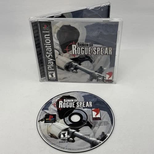 Tom Clancy's Rainbow Six: Rogue Spear (Sony PlayStation 1, 2001) Tested Complete