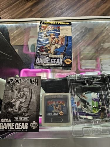 Prince of Persia (SEGA Game Gear, 1991) Complete CIB. Rare!!