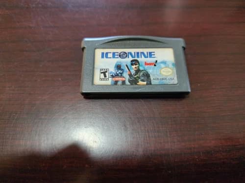 Nintendo Gameboy Advance Ice Nine, extremely rare, Working!