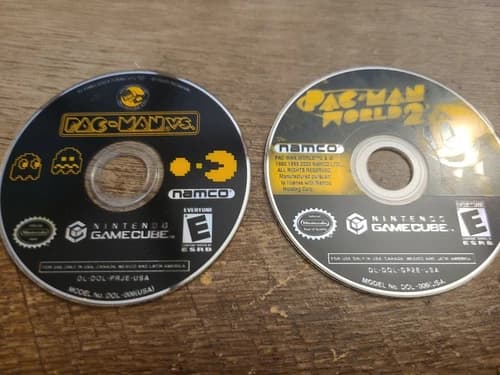 Pac-Man vs. Pac-Man World 2 Nintendo GameCube 2003 Disc Only