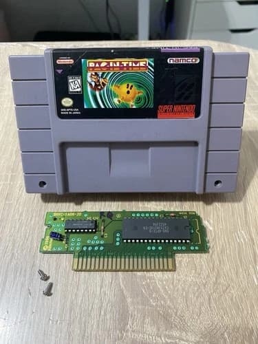 Pac In Time - (Super Nintendo) Game SNES Authentic Tested and Working