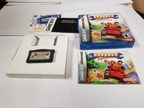 Advance Wars Nintendo Game Boy Advance Complete gba