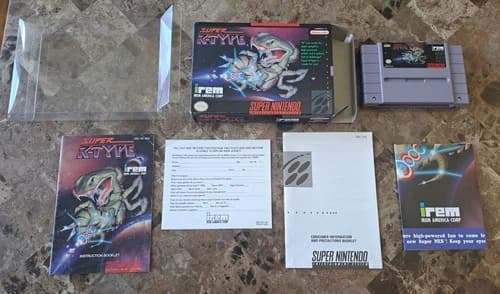 Super R-Type - Super Nintendo SNES - CIB Authentic Free Fast Shipping