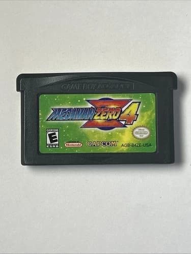Mega Man Zero 4 (Nintendo Game Boy Advance 2005) GBA Authentic Cartridge Megaman