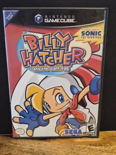 SEGA Billy Hatcher and the Giant Egg Nintendo GameCube CIB Manual Included