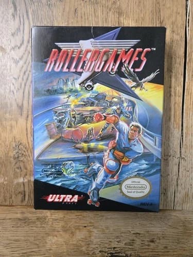 RollerGames NES- CIB" VERY NICE