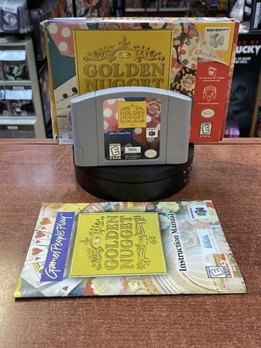 Golden Nugget 64 (Nintendo 64 N64,Vintage Video game)