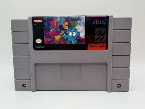 Pieces (Super Nintendo Entertainment System, 1994) Cartridge Only TESTED ONLY