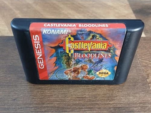 Castlevania Bloodlines (Sega Genesis, 1994) Game Only - Tested