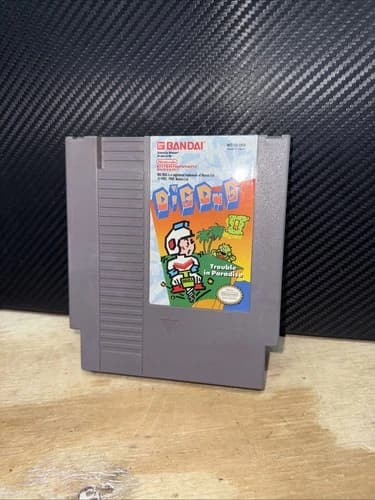 Dig Dug II 2 Trouble in Paradise (Nintendo Entertainment System NES) Cart Only