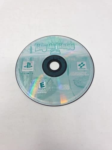 Big Ol Bass 2 PlayStation 1 PS1 Disc Only Loose Disc Tested