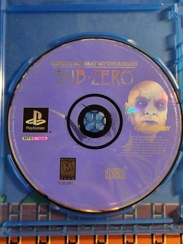 Mortal Kombat Mythologies Sub Zero PlayStation 1 PS1 Disc Only Loose Disc Tested