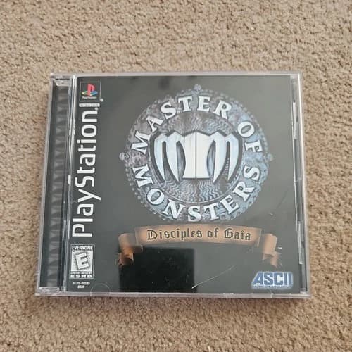 Master Of Monsters Disciples Of Gaia - PLAYSTATION 1 PS1 - NTSC