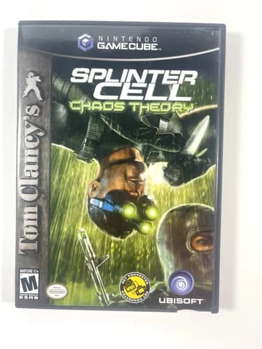 Tom Clancy's Splinter Cell Chaos Theory (GameCube 2005) Complete/CIB with Manual