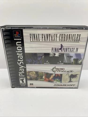 Final Fantasy Chronicles Final Fantasy IV Chrono Trigger PlayStation Black Label