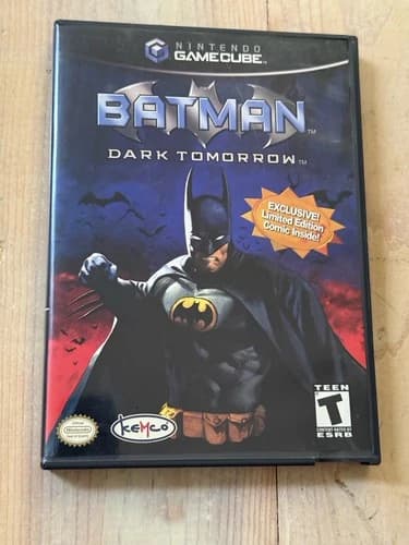 Batman: Dark Tomorrow (Nintendo GameCube, 2003) - with Comic - Tested!
