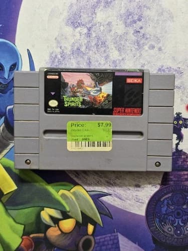 🔥Thunder Spirits AUTHENTIC WORKS (Super Nintendo Entertainment System, 1992)