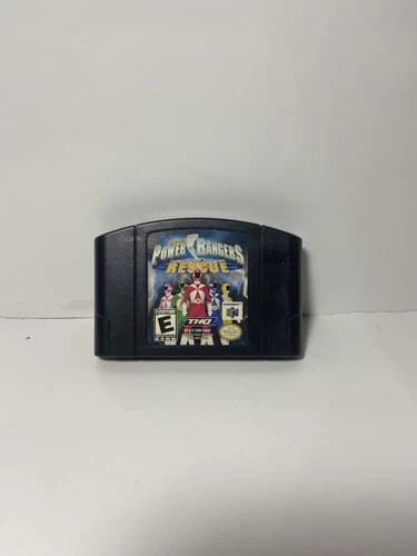 Power Rangers Lightspeed Rescue N64 Nintendo Tested!