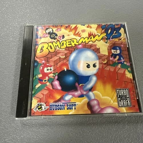 Bomberman 93 HuCard Turbo Grafx 16 TG16 US NTSC Video Game