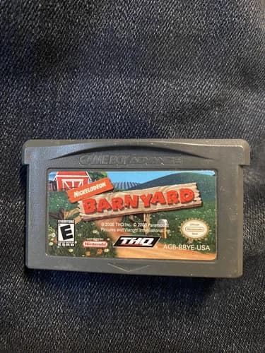 Barnyard (Nintendo Game Boy Advance, 2006) GBA Authentic Tested