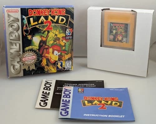 Nintendo Gameboy - Donkey Kong Land 2 - Complete CIB