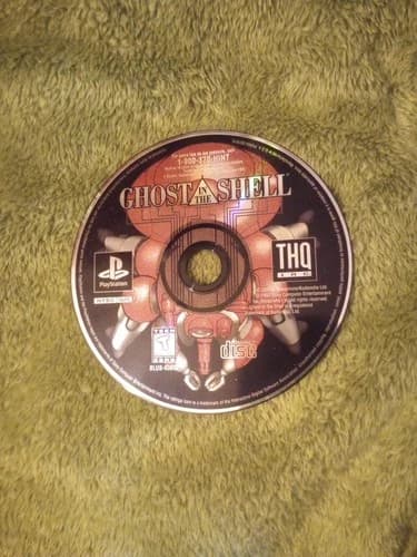 Ghost in the Shell (Sony PlayStation 1, 1997) Disc Only PS1 Anime Tested