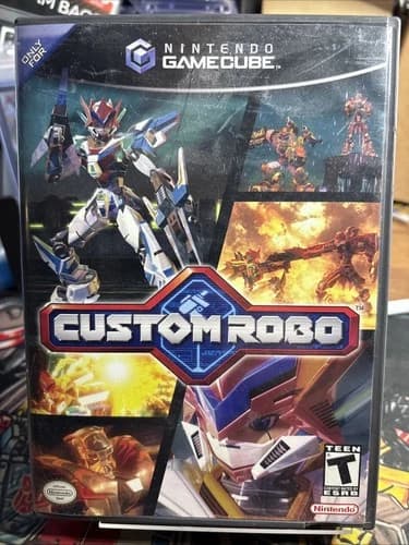 CIB Custom Robo - GameCube - Case, Manual, Extras Rare!