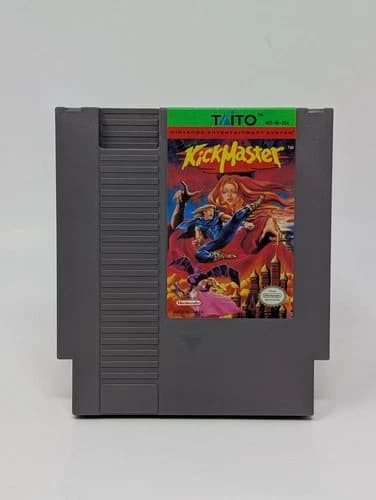 Kick Master (Nintendo NES, 1992) - Cart Only Very Good