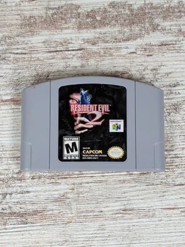 RESIDENT EVIL 2 NINTENDO 64 N64 CARTRIDGE ONLY AUTHENTIC