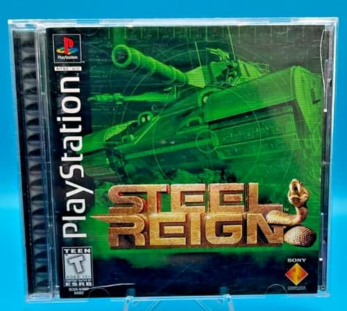 Steel Reign (Sony PlayStation 1, 1997) Black Label