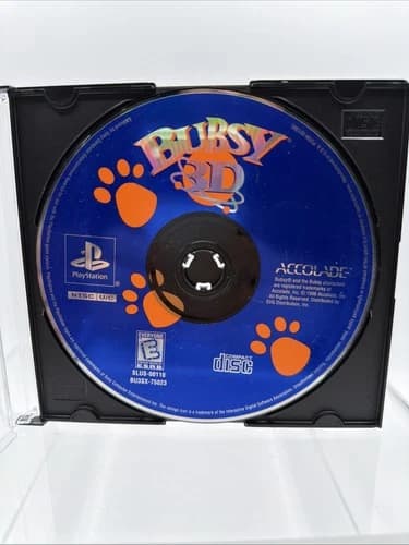Bubsy 3D (Sony PlayStation 1, 1997) PS1 Disc Only Tested & Works