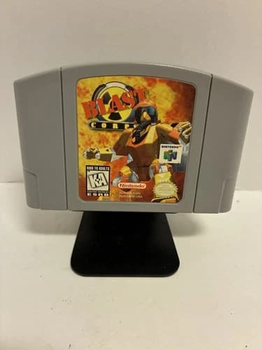 Blast Corps (Nintendo 64, N64, 1997) Authentic