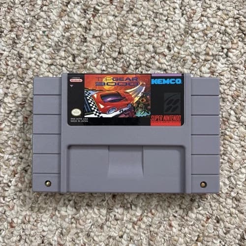 Top Gear 3000 (Super Nintendo Entertainment System, 1995)