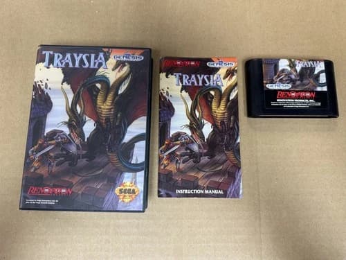 Traysia Sega Genesis Complete In Box CIB Great Shape