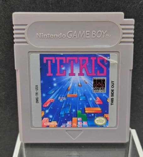 Tetris Game Boy Nintendo 1989 Tested Cleaned