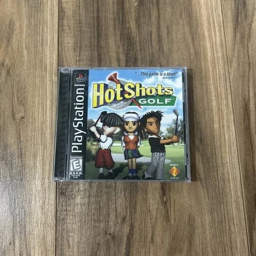 Hot Shots Golf (PS1 Sony PlayStation 1, 1998) Video Game Complete CIB W/ Manual