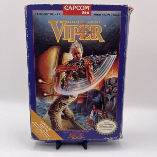 Code Name: Viper (Nintendo Entertainment System, 1990) CIB Tested