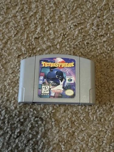 Tetrisphere N64 Cartridge – Nintendo 64 Vintage 1997 Puzzle Game (Good)