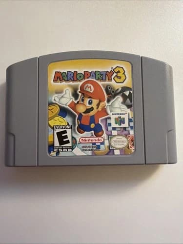 Mario Party 3 (N64) AUTHENTIC Cartridge Only Tested Working