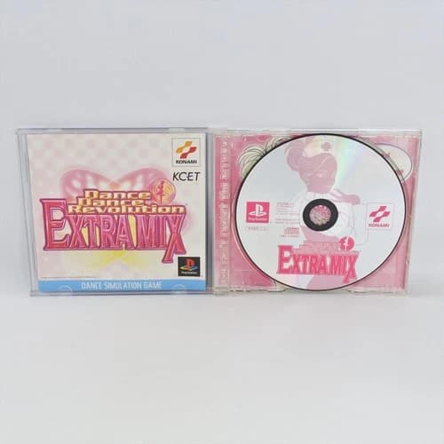 DANCE DANCE REVOLUTION EXTRA MIX DDR PS1 Playstation For JP System 3277 p1