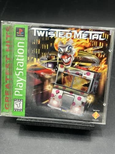 Twisted Metal 1 PlayStation PS1 Complete CIB Green Label Greatest Hits
